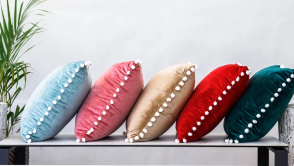 Velvet Cushion Covers | Soft & Luxurious Decorative Pillowcases for Sofa & Bed