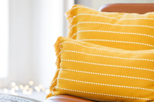 Boho Fringe Cushion Covers | Aesthetic Macrame Throw Pillow Covers for Home Decor
