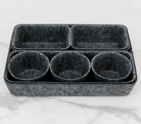 Drawer Organizer Bins – Set of 8 | Versatile Storage Containers for Home & Office - Image 2