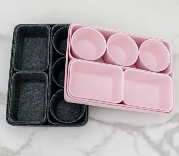 Drawer Organizer Bins – Set of 8 | Versatile Storage Containers for Home & Office