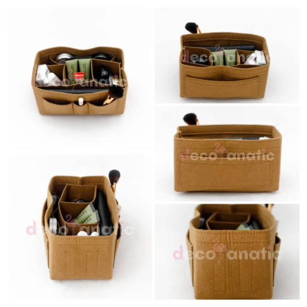 Luxury Handbag Organizer for Neverfull | Structured Purse Insert with Multiple Pockets